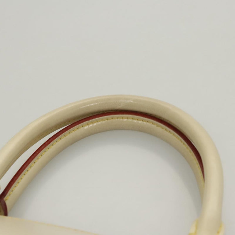 LOUIS VUITTON Suhari Rock It PM Hand Bag White M91887 LV Auth BA1273