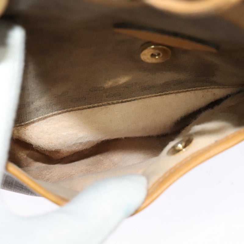 GUCCI GG Supreme Shoulder Bag PVC Beige Gold 001 116 0937 Auth BA1480