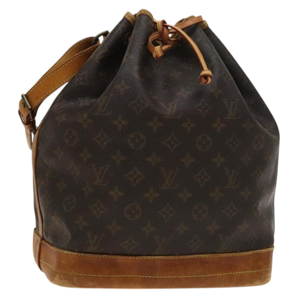 LOUIS VUITTON Monogram Noe Shoulder Bag M42224 LV Auth BA1527