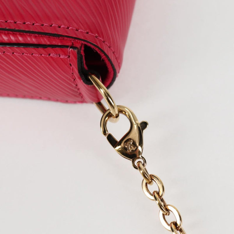 LOUIS VUITTON Epi Chain Pochette Felice Bag Hot Pink M62614 LV Auth BA1542SM