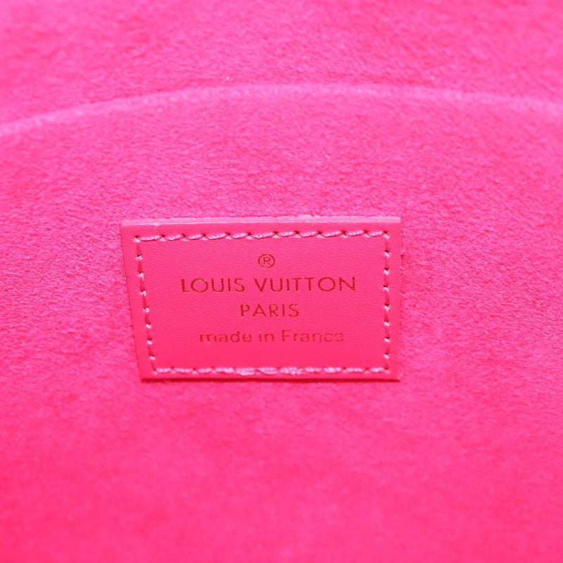 LOUIS VUITTON Epi Chain Pochette Felice Bag Hot Pink M62614 LV Auth BA1542SM