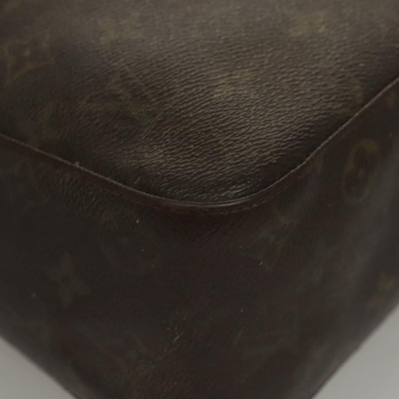 LOUIS VUITTON Monogram Looping GM Shoulder Bag M51145 LV Auth bs24439