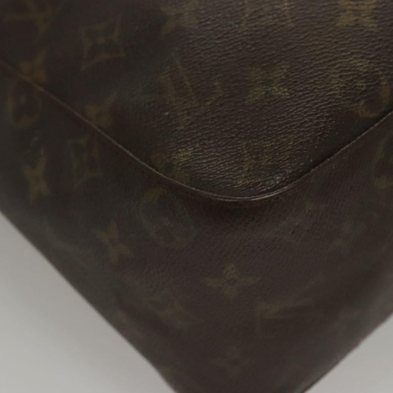 LOUIS VUITTON Monogram Looping GM Shoulder Bag M51145 LV Auth bs24439