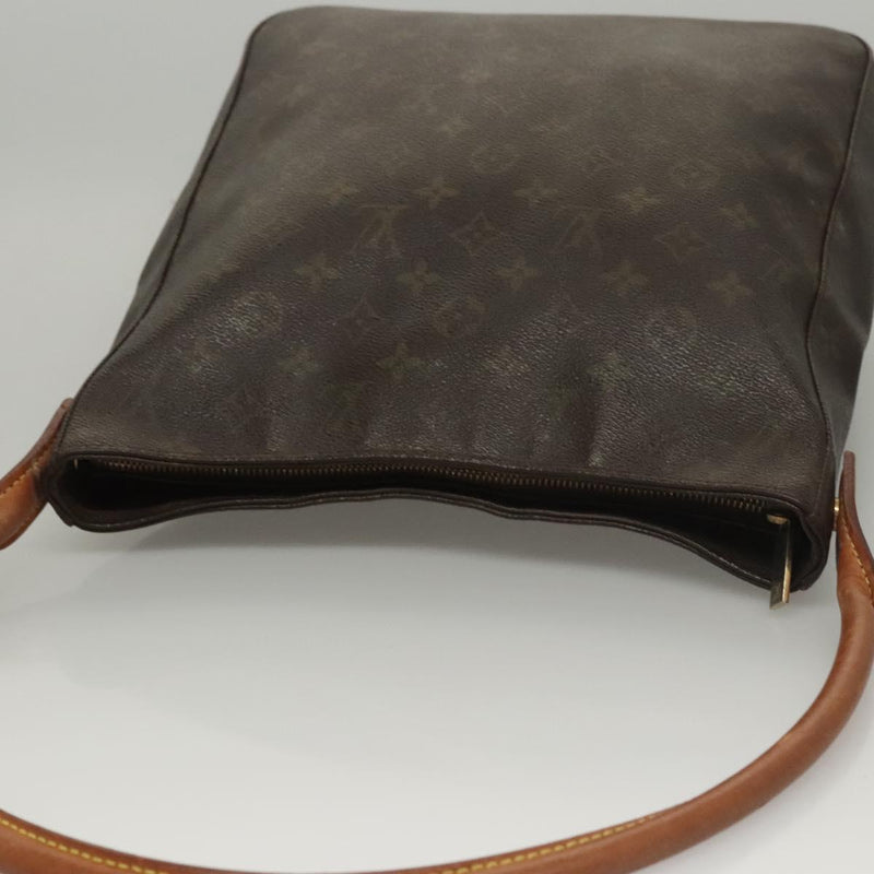 LOUIS VUITTON Monogram Looping GM Shoulder Bag M51145 LV Auth bs24439