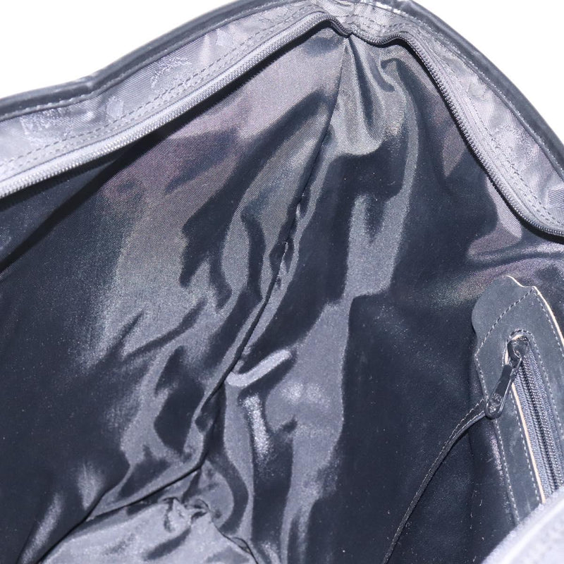 MCM Tote Bag Nylon Black Auth bs24480