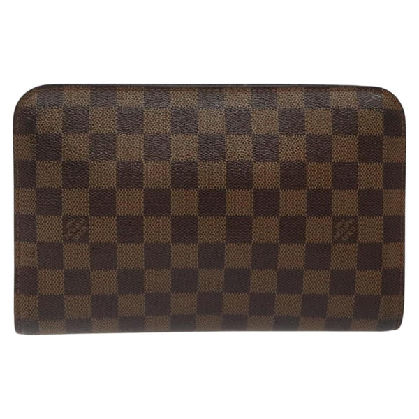 LOUIS VUITTON Damier Ebene Saint Louis Clutch Bag N51993 LV Auth bs24512