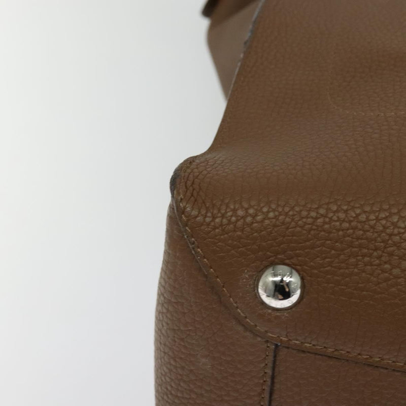 LOUIS VUITTON Monogram Avane Tote Bag Leather Brown M50146 LV Auth bs24690