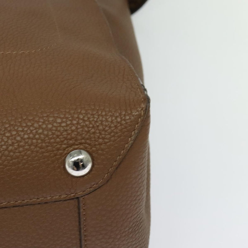 LOUIS VUITTON Monogram Avane Tote Bag Leather Brown M50146 LV Auth bs24690