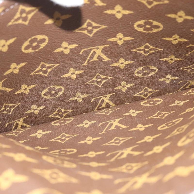 LOUIS VUITTON Monogram Avane Tote Bag Leather Brown M50146 LV Auth bs24690