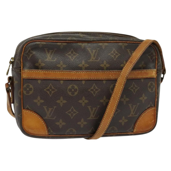 LOUIS VUITTON Monogram Trocadero 27 Shoulder Bag M51274 LV Auth bs24719