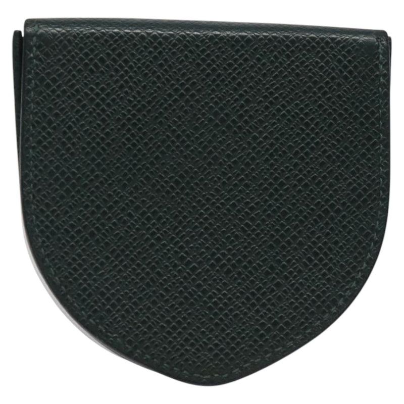 LOUIS VUITTON Taiga Porte Monnaie Cuvette Coin Purse Epicea M30374 Auth bs24736