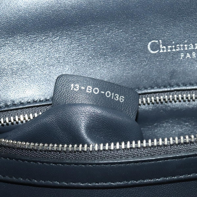 Christian Dior Canage Chain Shoulder Bag Enamel Pink Auth bs24775