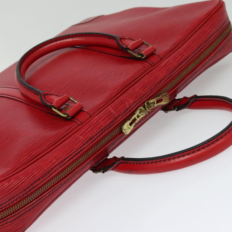 LOUIS VUITTON Epi Porte Documents Voyage Business Bag Red M54477 LV Auth bs24877
