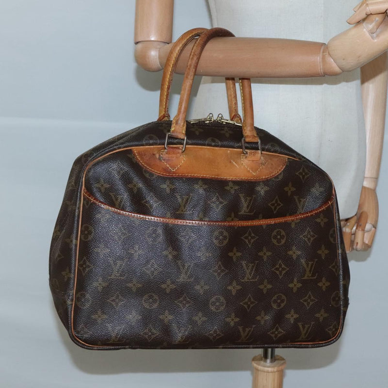LOUIS VUITTON Monogram Deauville Hand Bag M47270 LV Auth bs24904