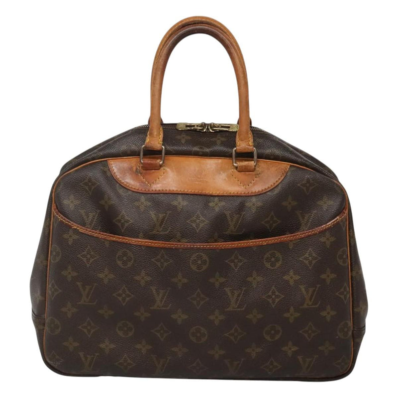 LOUIS VUITTON Monogram Deauville Hand Bag M47270 LV Auth bs24904
