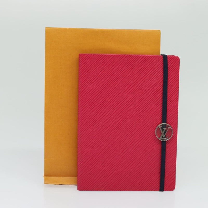 LOUIS VUITTON Epi Kaye Gustave PM Note Cover Pink LV Auth bs24954