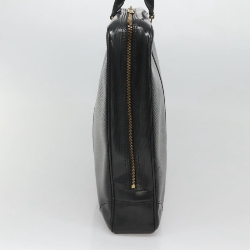 LOUIS VUITTON Epi Porte Documents Voyage Business Bag Black M54472 Auth bs24996