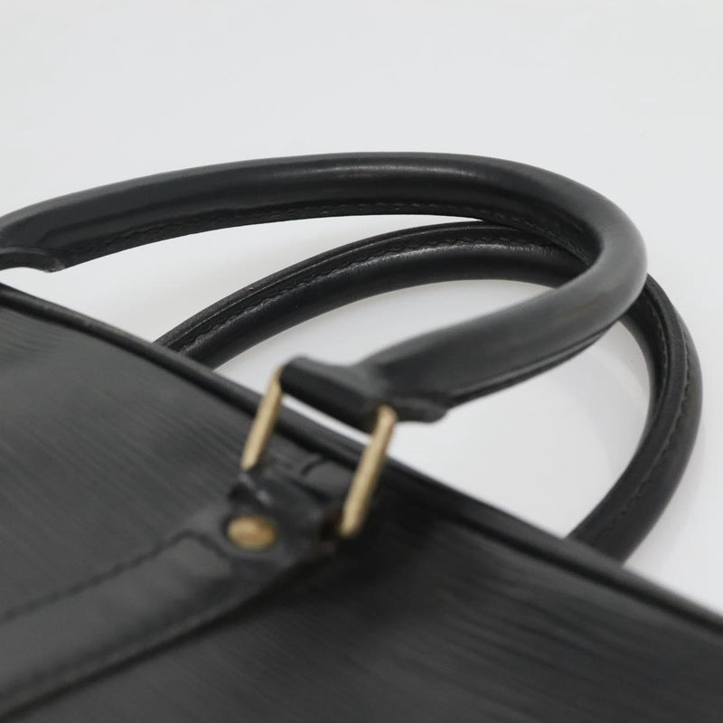 LOUIS VUITTON Epi Porte Documents Voyage Business Bag Black M54472 Auth bs24996