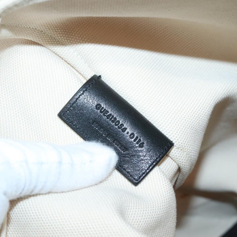 SAINT LAURENT Tote Bag Canvas White Auth bs25020