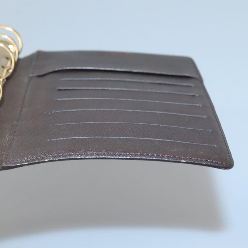 LOUIS VUITTON Damier Ebene Agenda MM Day Planner Cover R20240 LV Auth bs25029