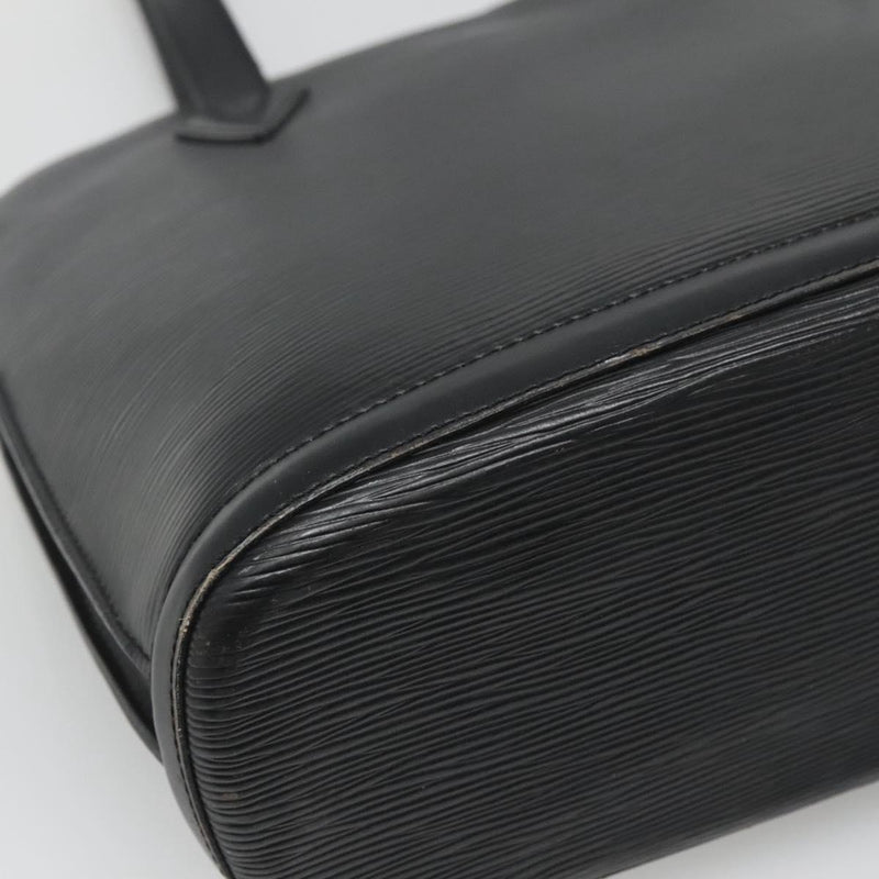 LOUIS VUITTON Epi Lussac Shoulder Bag Black M52282 LV Auth ep8628