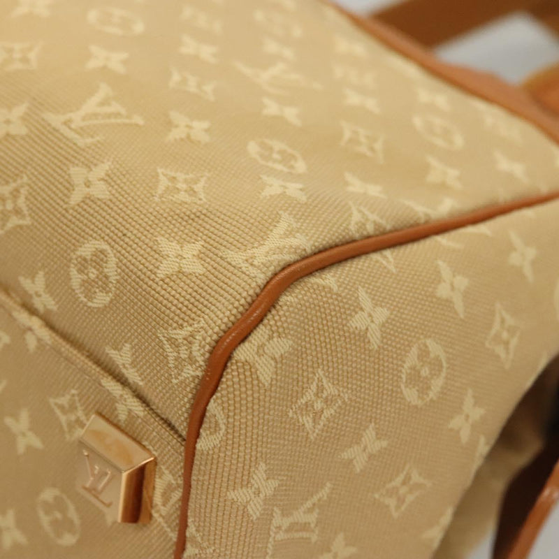 LOUIS VUITTON Monogram Mini Josephine PM Hand Bag Beige M92416 LV Auth ep8645