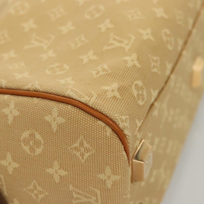 LOUIS VUITTON Monogram Mini Josephine PM Hand Bag Beige M92416 LV Auth ep8645