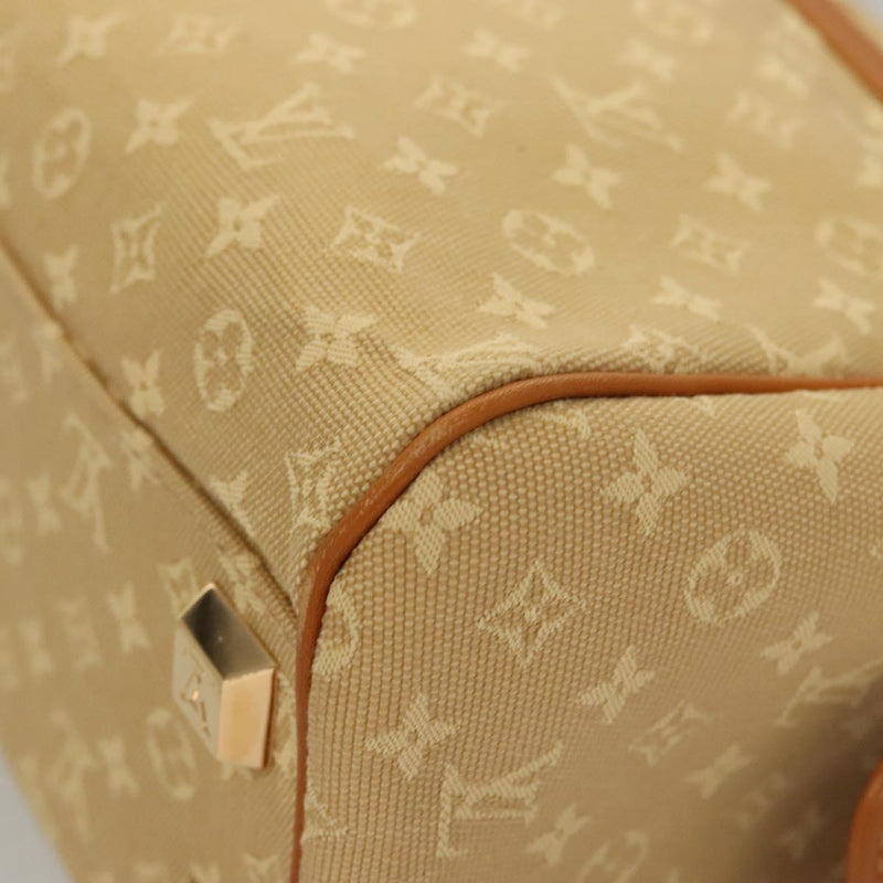LOUIS VUITTON Monogram Mini Josephine PM Hand Bag Beige M92416 LV Auth ep8645