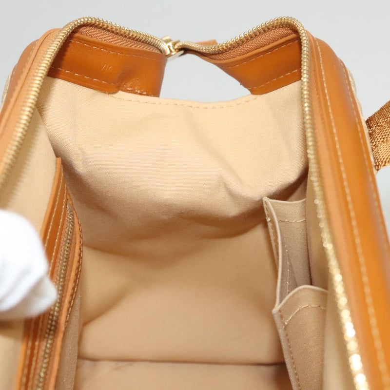 LOUIS VUITTON Monogram Mini Josephine PM Hand Bag Beige M92416 LV Auth ep8645