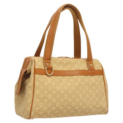 LOUIS VUITTON Monogram Mini Josephine PM Hand Bag Beige M92416 LV Auth ep8645