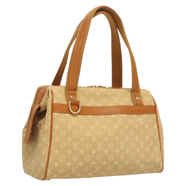 LOUIS VUITTON Monogram Mini Josephine PM Hand Bag Beige M92416 LV Auth ep8645