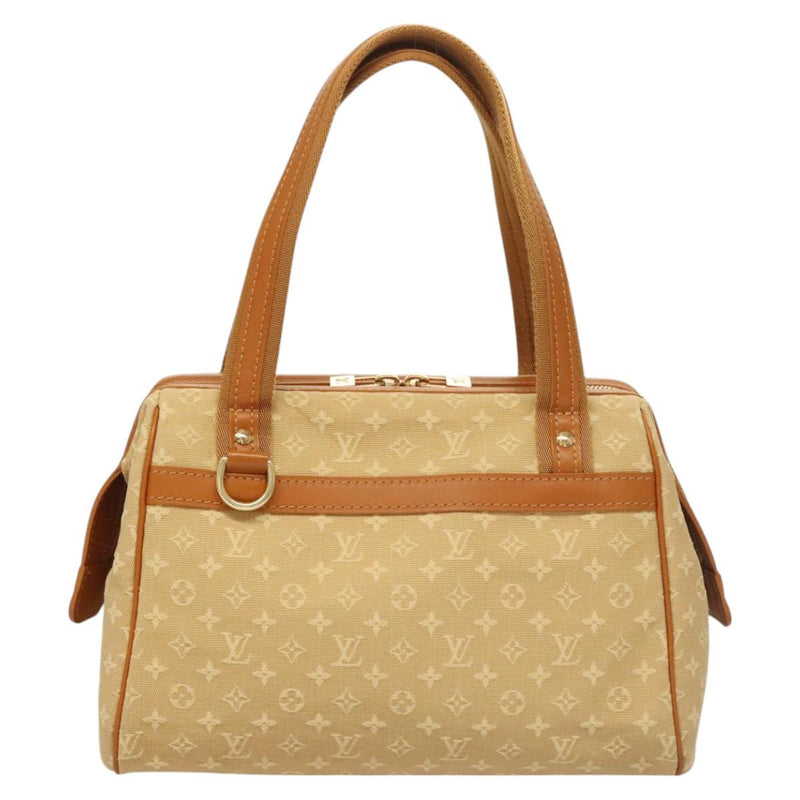 LOUIS VUITTON Monogram Mini Josephine PM Hand Bag Beige M92416 LV Auth ep8645