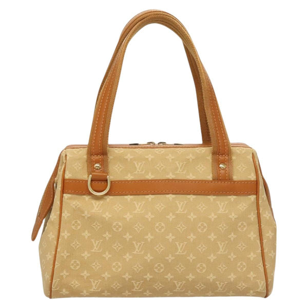 LOUIS VUITTON Monogram Mini Josephine PM Hand Bag Beige M92416 LV Auth ep8645