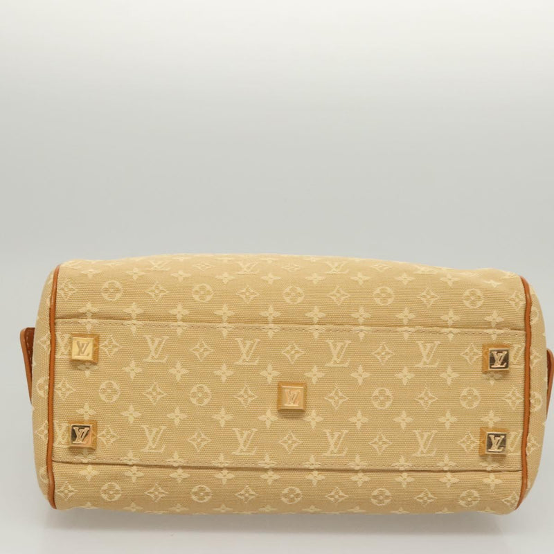 LOUIS VUITTON Monogram Mini Josephine PM Hand Bag Beige M92416 LV Auth ep8645