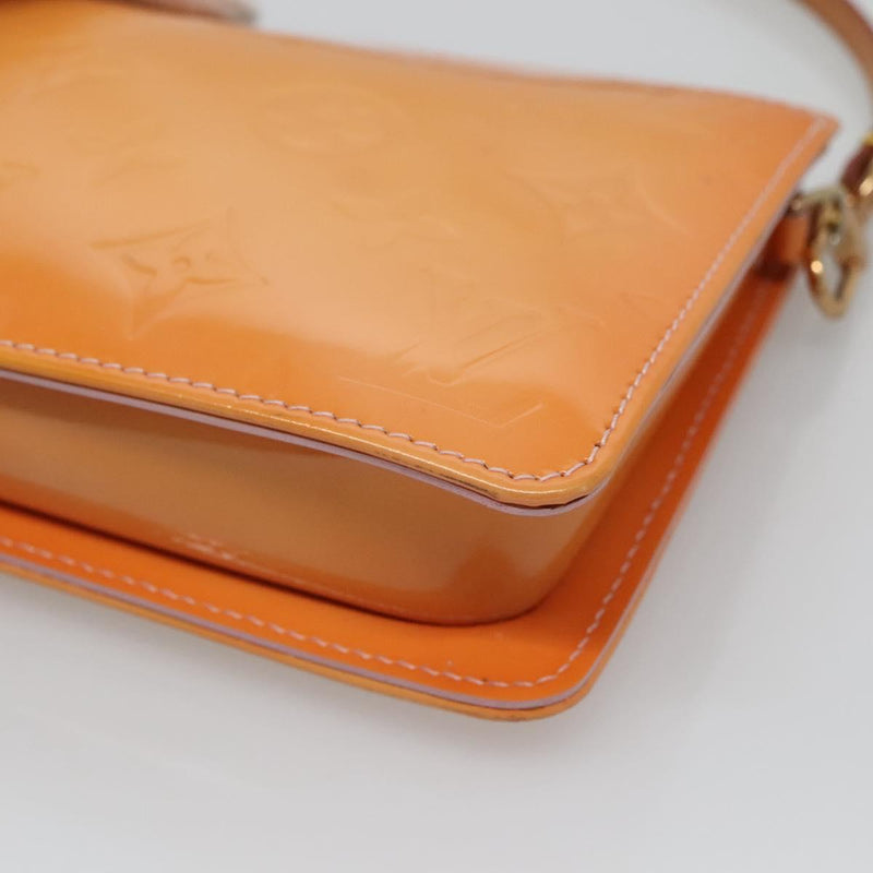 LOUIS VUITTON Vernis Lexington Pouch Marshmallow Pink M91057 LV Auth ep8666