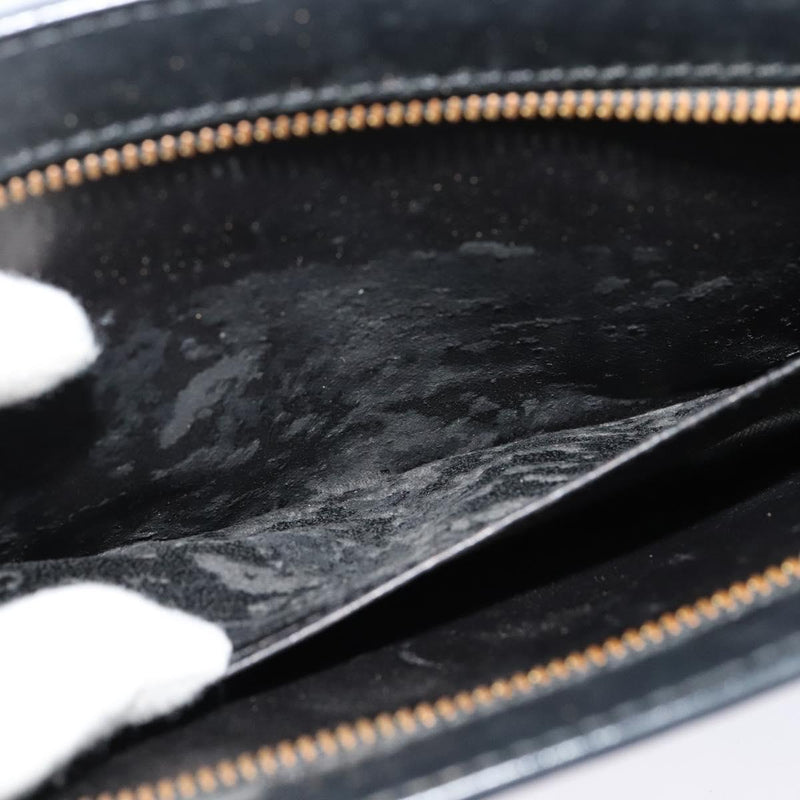 LOUIS VUITTON Epi Pochette Homme Clutch Bag Black Noir M52522 LV Auth ep8688