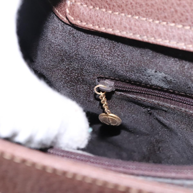 GUCCI Bamboo Hand Bag Leather Brown Gold 002 1186 0260 Auth ep8693