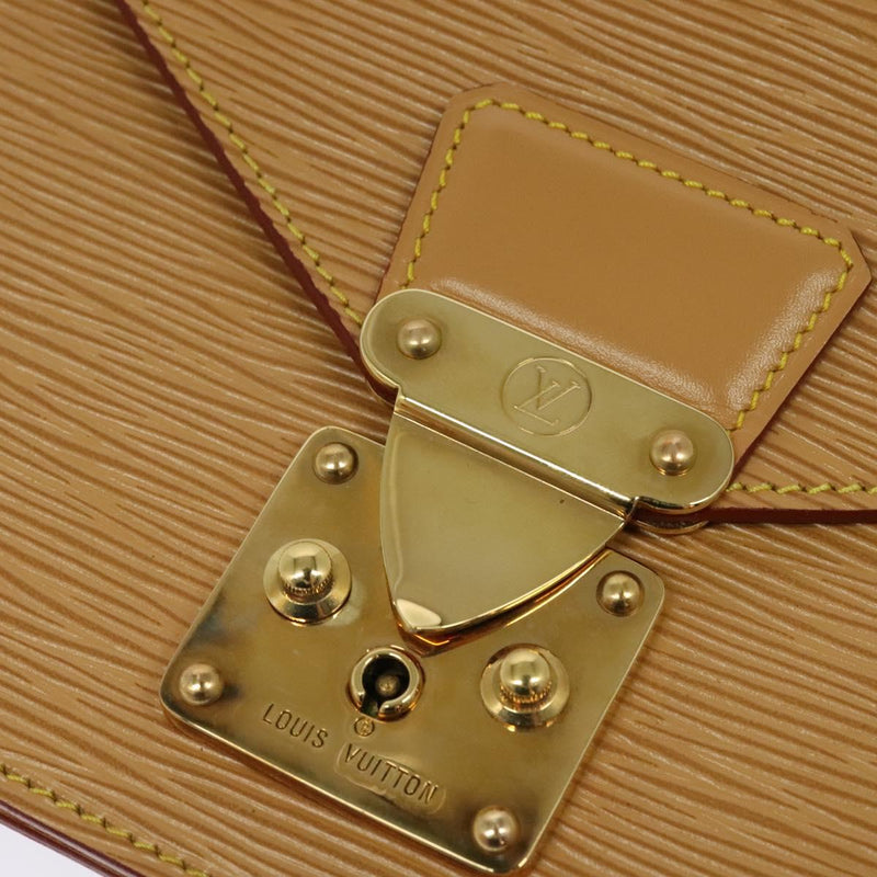 LOUIS VUITTON Epi Serie Dragonne Hand Bag Beige LV Auth ep8695
