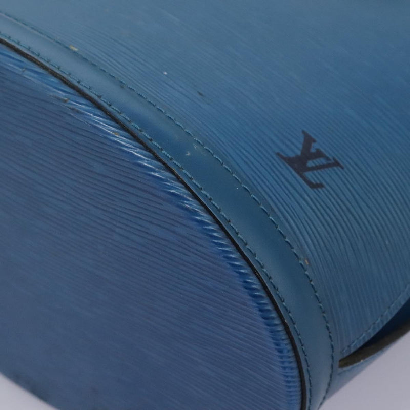 LOUIS VUITTON Epi Cluny Shoulder Bag Blue M52255 LV Auth ep8716
