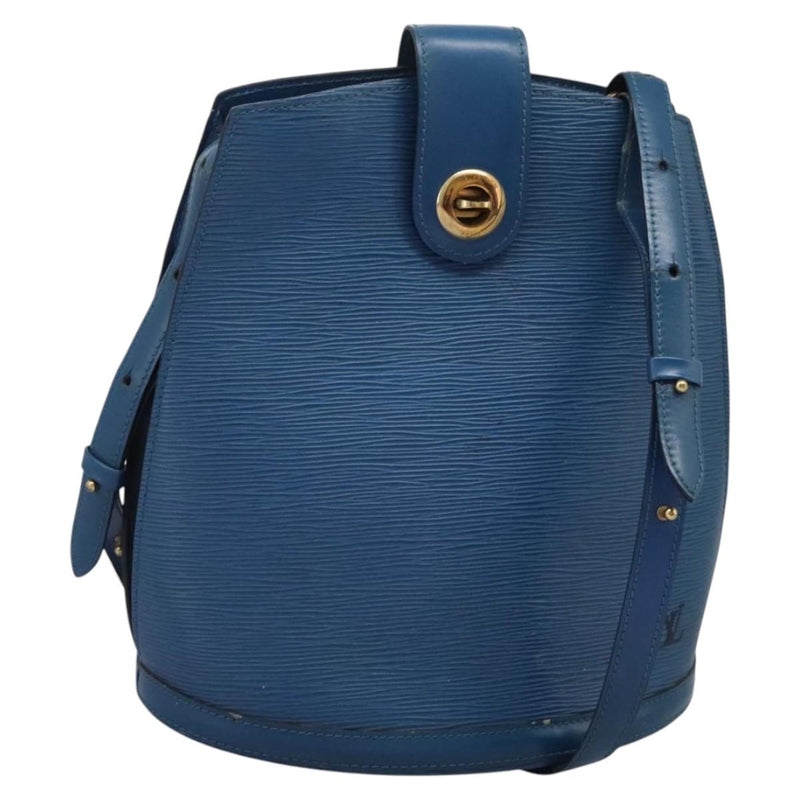 LOUIS VUITTON Epi Cluny Shoulder Bag Blue M52255 LV Auth ep8716