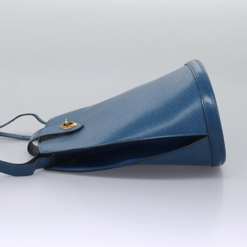 LOUIS VUITTON Epi Cluny Shoulder Bag Blue M52255 LV Auth ep8716