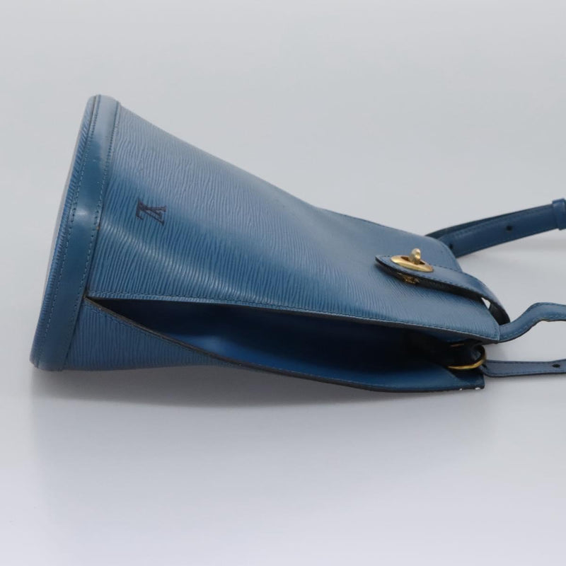LOUIS VUITTON Epi Cluny Shoulder Bag Blue M52255 LV Auth ep8716
