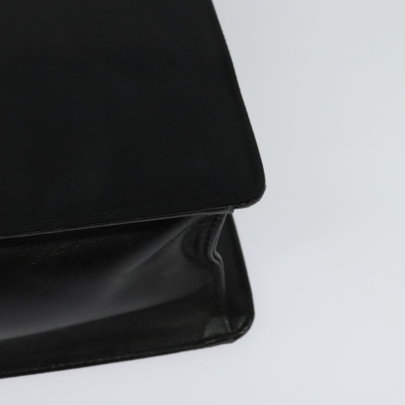 PRADA Shoulder Bag Nylon Black Silver Auth ep8735