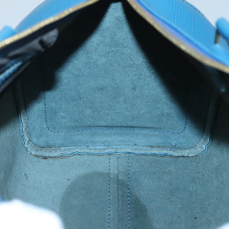 LOUIS VUITTON Epi Speedy 30 Hand Bag Toledo Blue M43005 LV Auth ep8746