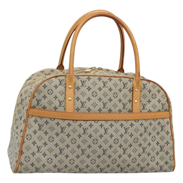 LOUIS VUITTON Monogram Mini Marie Hand Bag Blue M92003 LV Auth ep8775