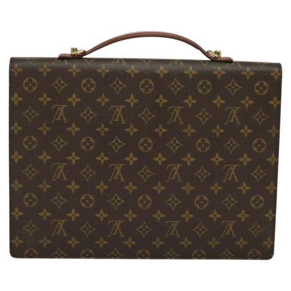 LOUIS VUITTON Monogram Porte Documents Bandouliere Bag M53338 Auth ep8783