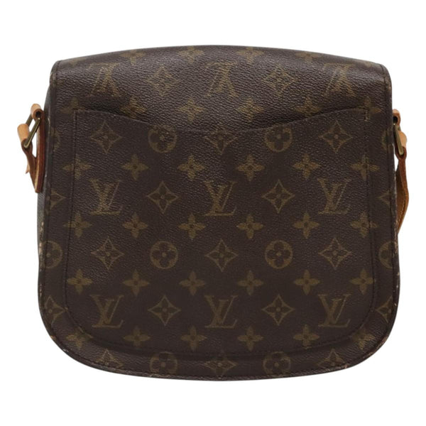 LOUIS VUITTON Monogram Saint Cloud GM Shoulder Bag M51242 LV Auth hk2428