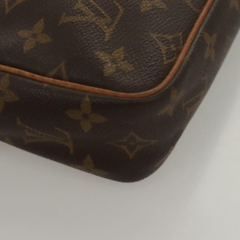LOUIS VUITTON Monogram Compiegne 23 Clutch Bag M51847 LV Auth hk2442