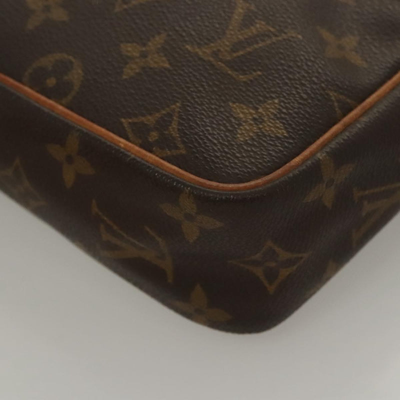 LOUIS VUITTON Monogram Compiegne 23 Clutch Bag M51847 LV Auth hk2442