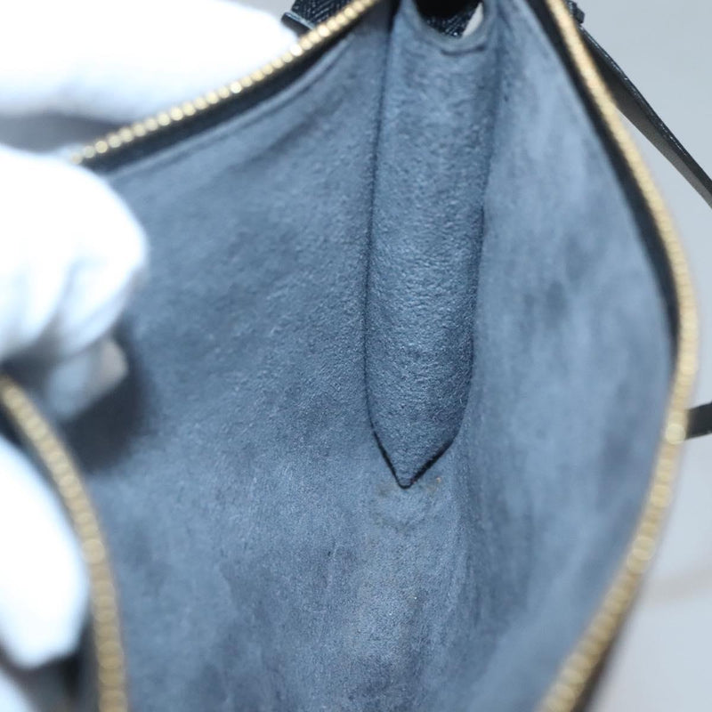 LOUIS VUITTON Epi Pochette Accessoires Pouch Black M52982 LV Auth hk2447